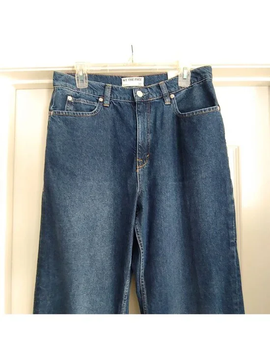 We The Free Tinsley Baggy High Rise Straight Leg  Boho 30 - Picture 4 of 12